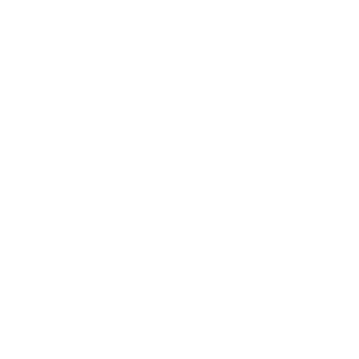 Icon showing a white line representation of a box with three lines coming out with goods attached.